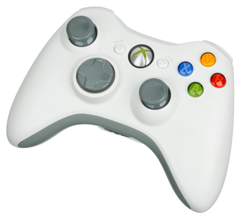 Xbox 360 White Wireless Controller Offer