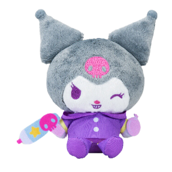 Kuromi Splash Party Plush - Sanrio – Pink Gorilla Games