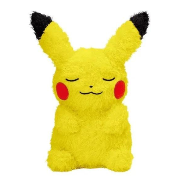 Extra Fuzzy Pikachu “Relax Time” Plush 8.5” - Pokemon – Pink