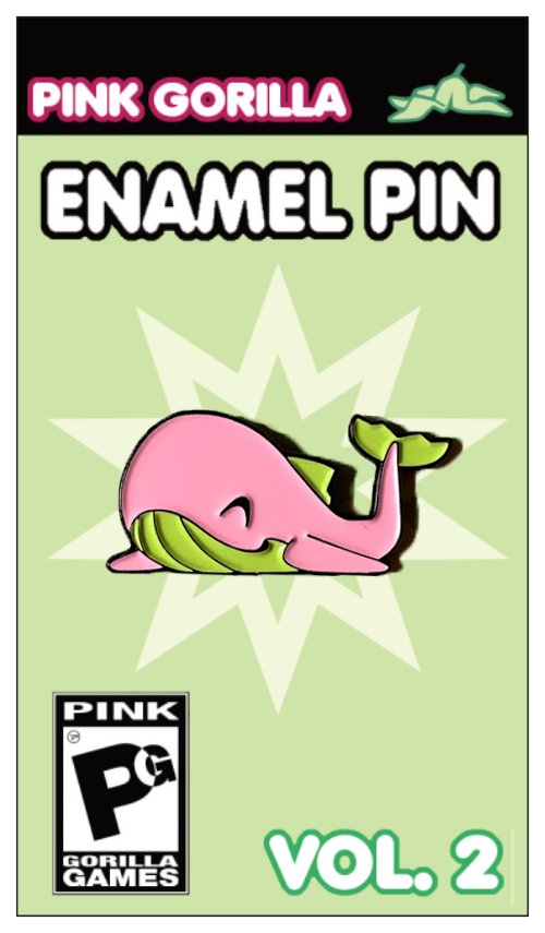 Pins Pink Gorilla Games