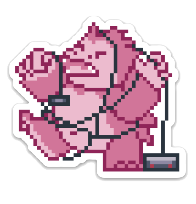 Stickers Pink Gorilla Games