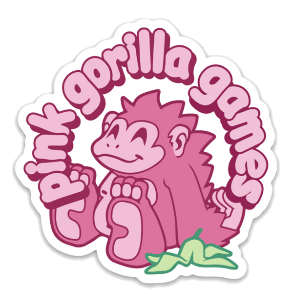Stickers Pink Gorilla Games