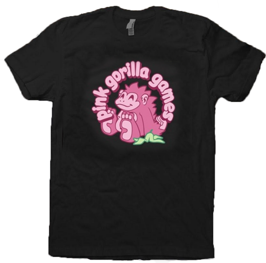 TShirt Pink Gorilla Logo Pink Gorilla Games